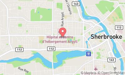map, Art Chi Tai Chi - Sherbrooke
