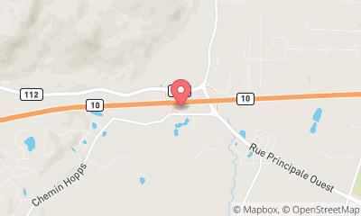 map, Tourist Information Office of Memphremagog