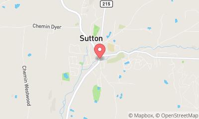 map, Bureau d'accueil touristique de Sutton - Sutton Visitor Information Center