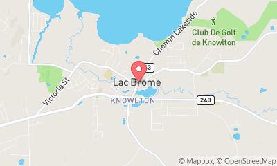 map, Tourisme Lac-Brome