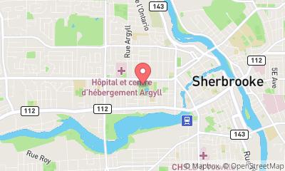 map, Destination Sherbrooke