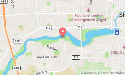 map, Sherbrooke Nautical Club