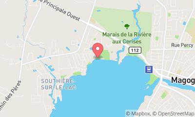 map, Plage des Cantons