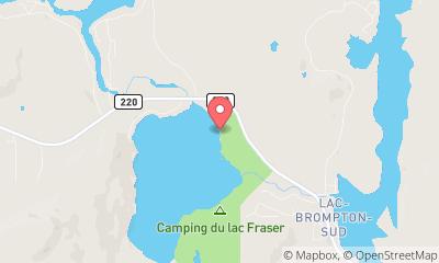 map, Plage du Lac Fraser