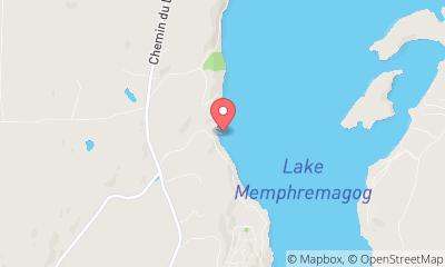 map, Mansonville Beach