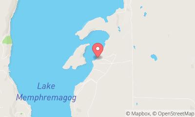 map, Marina du Grand Boisé Inc.