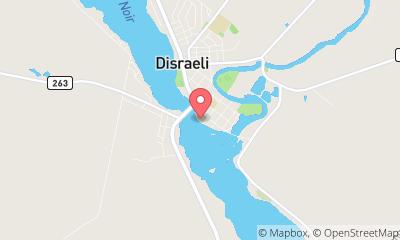 map, Marina Municipale de Disraeli