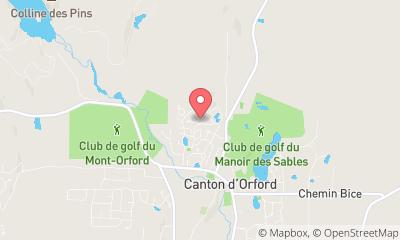 map, Les Chalets Côté Belval