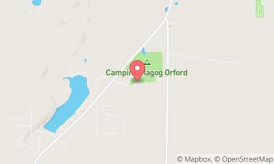 map, Camping Rustique Orford
