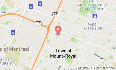 map, Mont-Royal Tennis