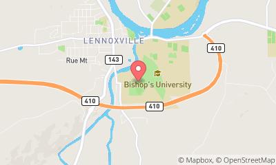 map, Lennoxville Golf Club