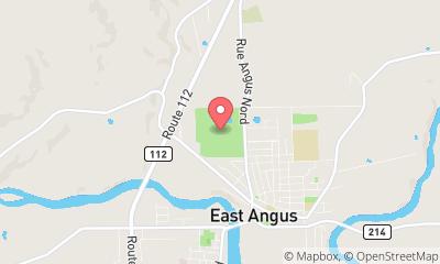 map, Club De Golf East Angus