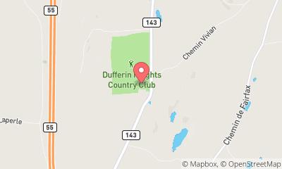 map, Dufferin Heights Golf Club