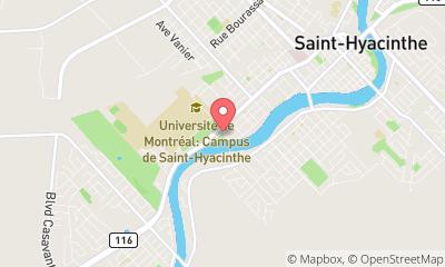 map, Club Aventure Plein Air St-Hyacinthe