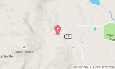 map, Mont-Orford