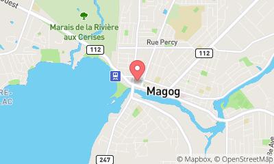 map, Metro Plus Plouffe Magog