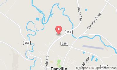 map, Danville Curling Club