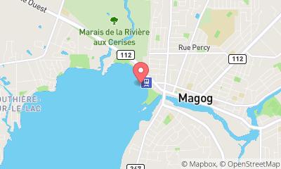 map, Escapades Memphremagog Inc.