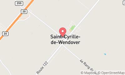 map, Autobus Ben-Val Inc