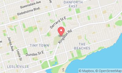 map, Great Big Theatre Company Toronto / Beach