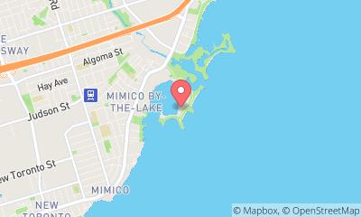 map, Etobicoke Yacht Club Junior Sail Program