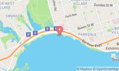 map, Sunnyside Beach