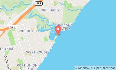map, Rouge Beach
