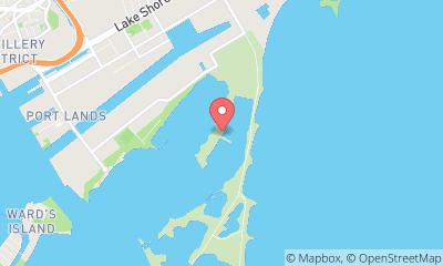 map, Outer Harbour Marina Toronto