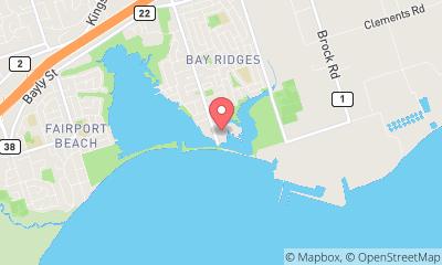 map, Frenchman's Bay Marina