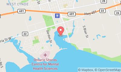 map, Port Whitby Marina