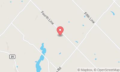 map, Rural Route Orchard