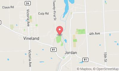 map, Jordan Valley Campground