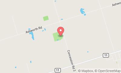 map, Grangeways RV Park & Family Campground