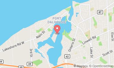 map, St. Catharines Rowing Club