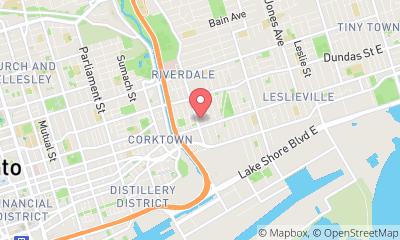 map, Royal Canadian Curling Club