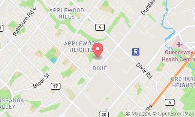 map, Dixie Curling Club