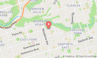 map, East York Curling Club