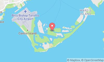 map, Toronto centre islands