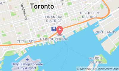 map, Queens Quay Ferry Docks Terminal