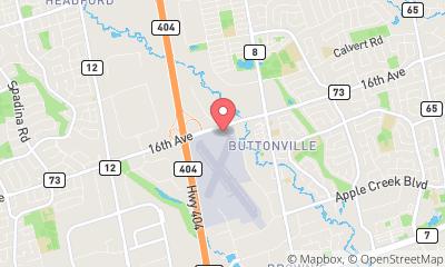 map, Toronto Buttonville Municipal Airport