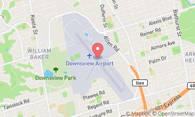 map, Downsview Airport