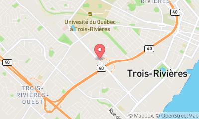 map, MontVR centres de jeu de réalité virtuelle (Trois-Rivières)