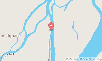 map, Roger Gladu Outfitter