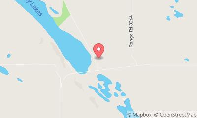 map, Lloydminster Fish and Game Outdoor Range