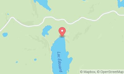 map, Lake Edouard Beach