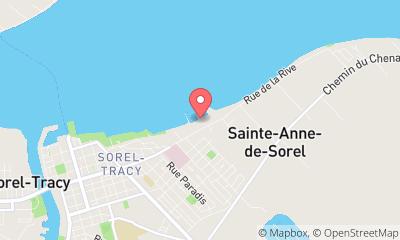 map, Marina Saurel Inc