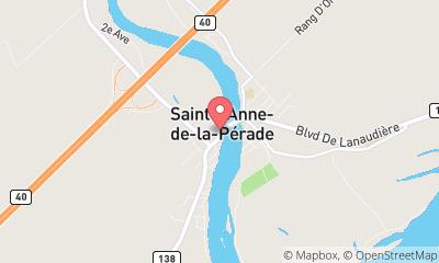 map, Auberge du Manoir Dauth