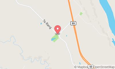 map, Camping Mauricie Lac Blais