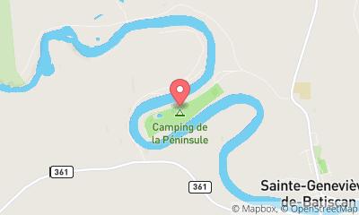 map, Parc De La Peninsule