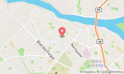 map, Terrain de tennis